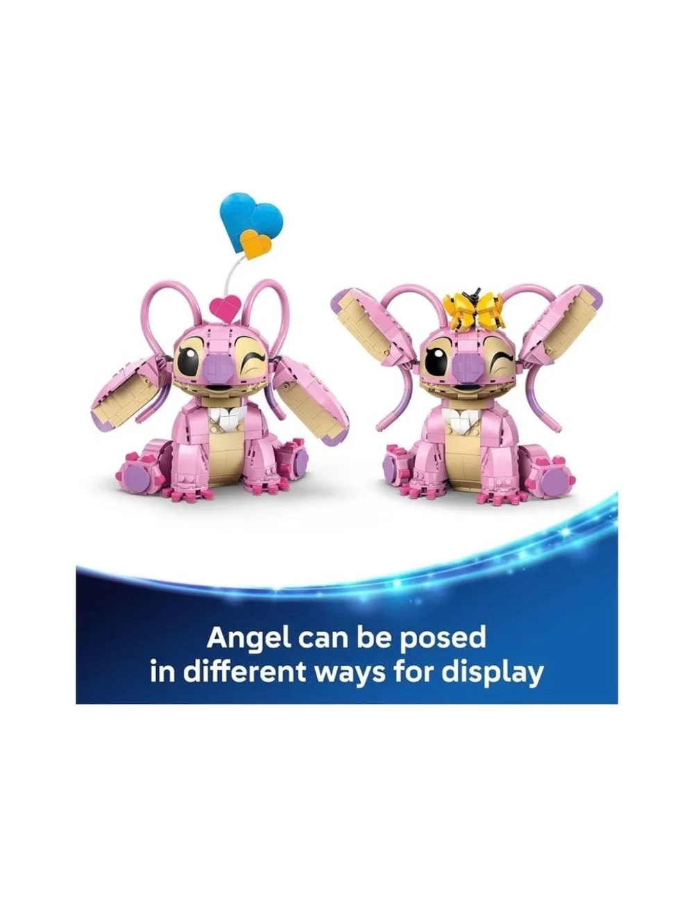 LEGO Disney Angel Lilo & Stitch Kids Toy Building Set - Ages 9+